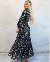 MIKAROSE THE JACEY MAXI DRESS ROSE GARDEN