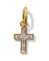 BRIGHTON JC6829 GOLDEN RAY CROSS CHARM