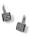 BRIGHTON JE2823 MERIDIAN BLACK LEVERBACK EARRING