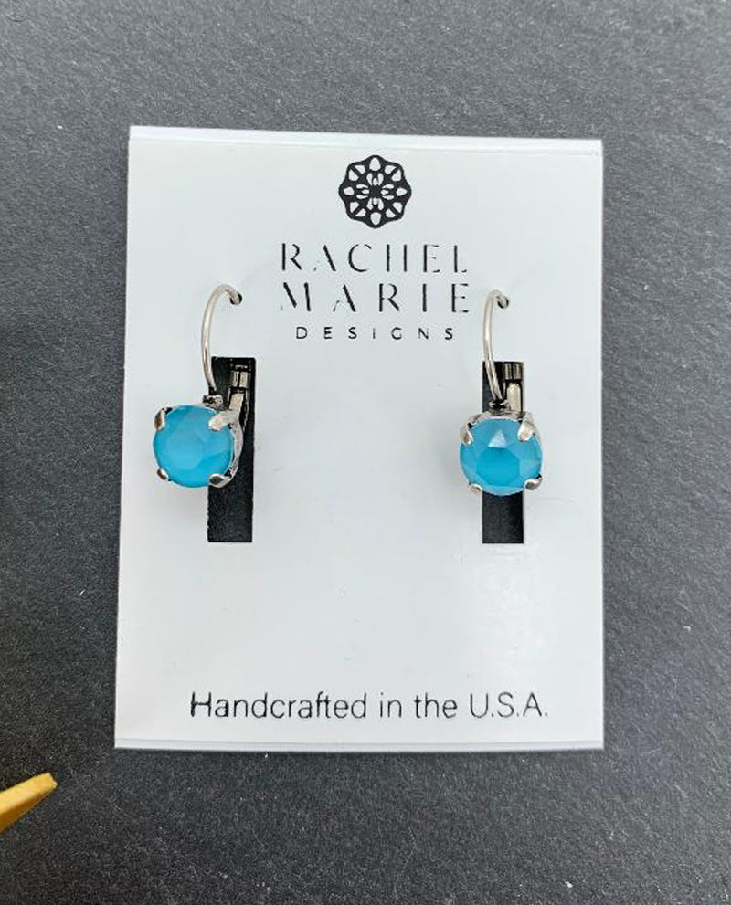 RACHEL MARIE DESIGNS JESS EARRING SUMMER BLUE