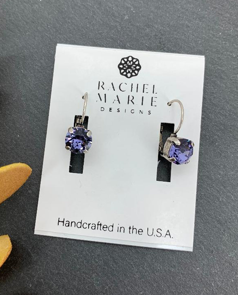 RACHEL MARIE DESIGNS JESS EARRING TANZANITE