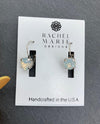 RACHEL MARIE DESIGNS JESS EARRING WHITE OPAL