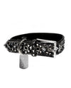 JACQUELINE KENT JKDC102 DIAMOND DOG COLLAR BLACK