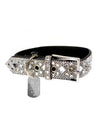 JACQUELINE KENT JKDC102 DIAMOND DOG COLLAR SILVER