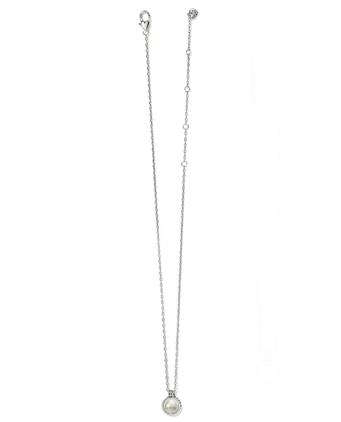 BRIGHTON JM7425 PEBBLE DOT MEDALI PEARL NECKLACE | Brighton Jewelry