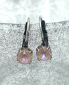 RACHEL MARIE DESIGNS JUNE LEVERBACK EARRING DUSTY PINK