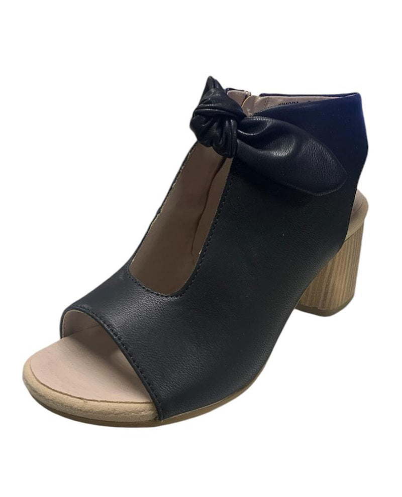 GC SHOES KIMORA BOOTIE INSPIRED SANDAL BLACK