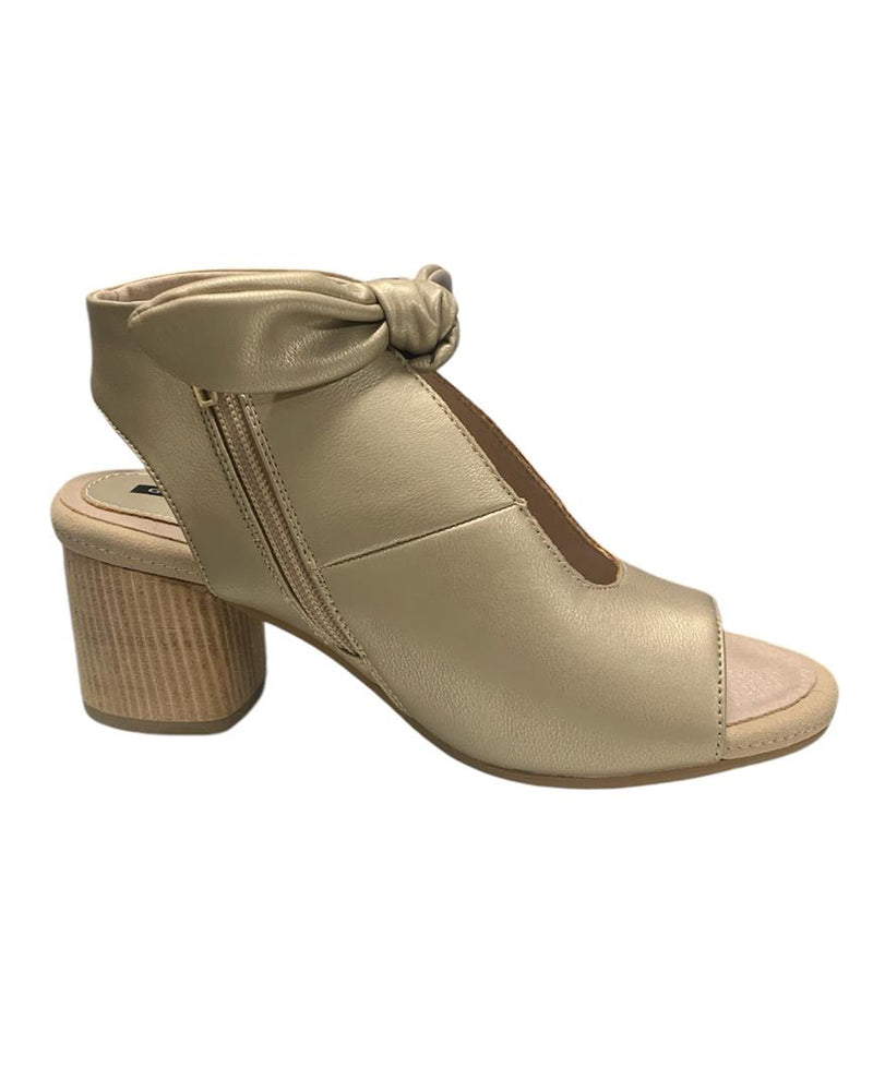 GC SHOES KIMORA BOOTIE INSPIRED SANDAL GOLD