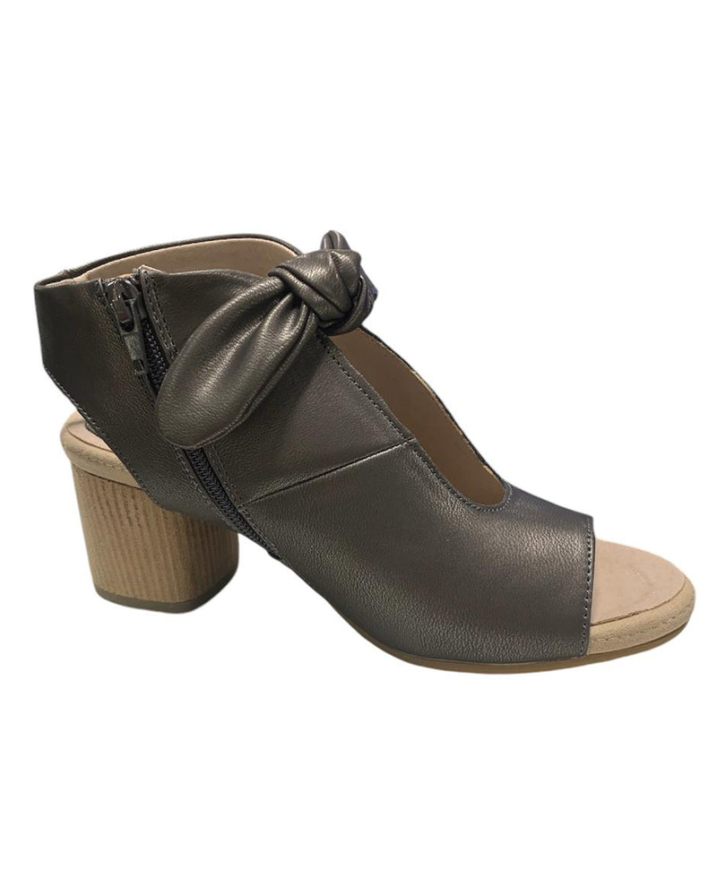 GC SHOES KIMORA BOOTIE INSPIRED SANDAL PEWTER