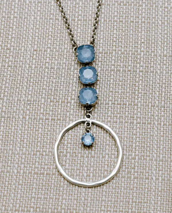 RACHEL MARIE DESIGNS LAVERNE NECKLACE DENIM IGNITE