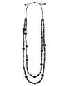 Organic Tagua LC922 DIONNE Necklace BLACK