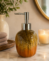 HARVEST PUMPKIN SOAP PUMP TH00382 BURNT ORANGE