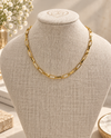 18K GP MAGNETIC CLASP NECKLACE N5794