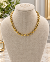 18K GP MAGNETIC CLASP NECKLACE N5702