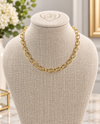 18K GP MAGNETIC CLASP NECKLACE N5700