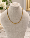 18K GP MAGNETIC CLASP NECKLACE N5792