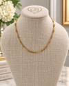 18K GP MAGNETIC CLASP NECKLACE N5793