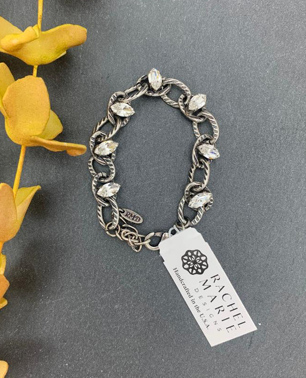 RACHEL MARIE DESIGNS LONNIE BRACELET CLEAR