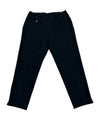 SLIM STATION M48716PW WOMEN'S PULL ON ANKLE PANTS BLACK
