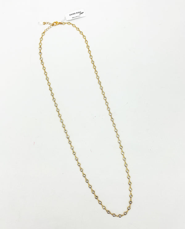 RACHEL MARIE DESIGNS MENDOZA NECKLACE GOLD