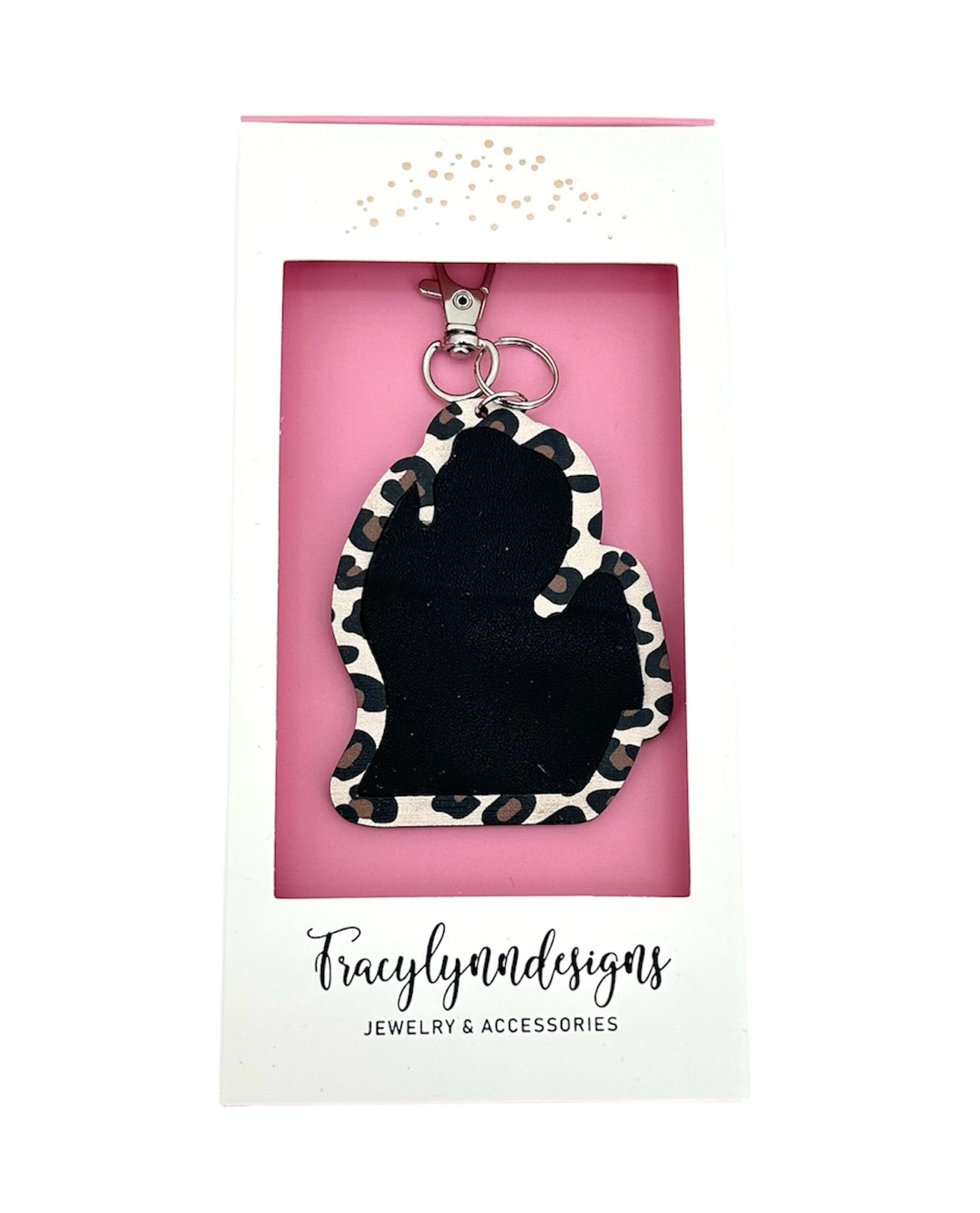 TRACY LYNN MICHIGAN MITTEN KEYCHAIN | Michigan Keychain With Clip – The ...