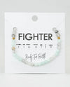 MORSE CODE BRACELET FIGHTER MINT