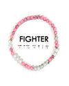 MORSE CODE BRACELET FIGHTER PINK