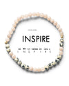 MORSE CODE BRACELET INSPIRE PINK DALMATION