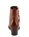 SPRING STEP NAZCA ZIP ANKLE BOOT COGNAC