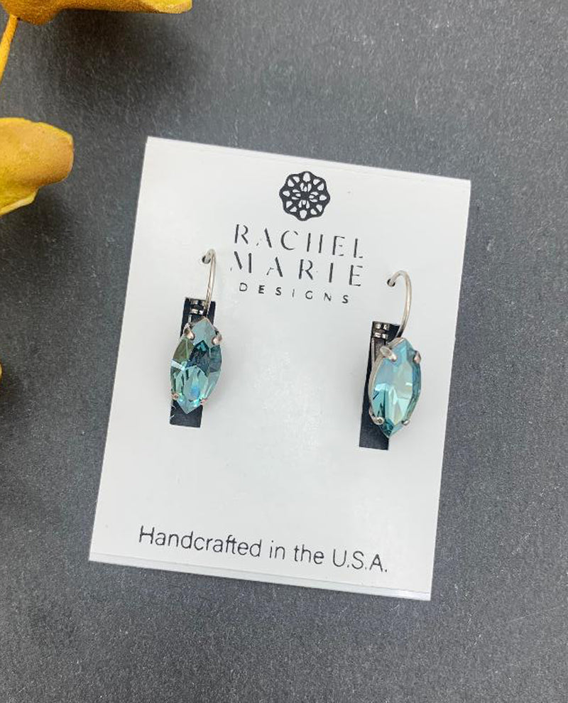 Rachel Marie Designs NILA EARRING AQUA CHAMPAGNE