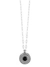 Brighton JM7298 Pebble Dot Onyx Reversible Necklace