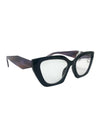 R919 CATEYE SPRING HINGE READER black 