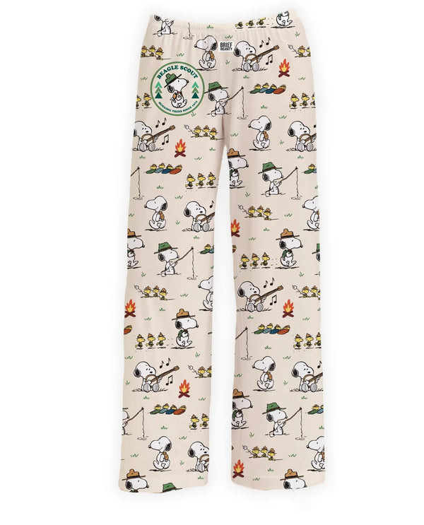 7849P SNOOPY CAMPING BADGE LOUNGE PANT