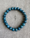 Stackable Stretch Stone Beaded Bracelet TEAL