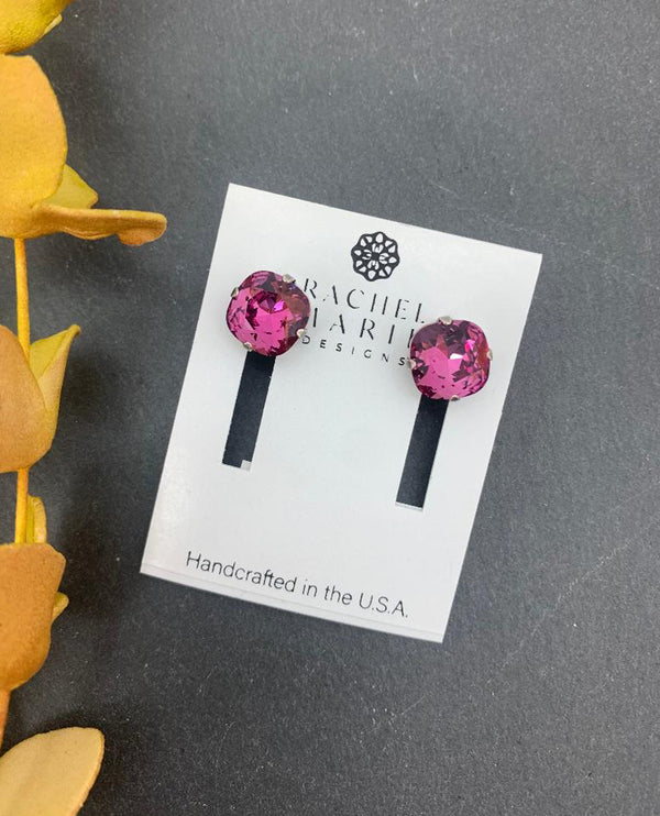 RACHEL MARIE DESIGNS STEPH EARRING MAGENTA