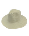 SH8010 FEDORA STRAW HAT IVORY