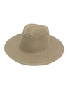 SH8010 FEDORA STRAW HAT BEIGE