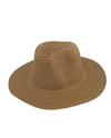 SH8010 FEDORA STRAW HAT TAN