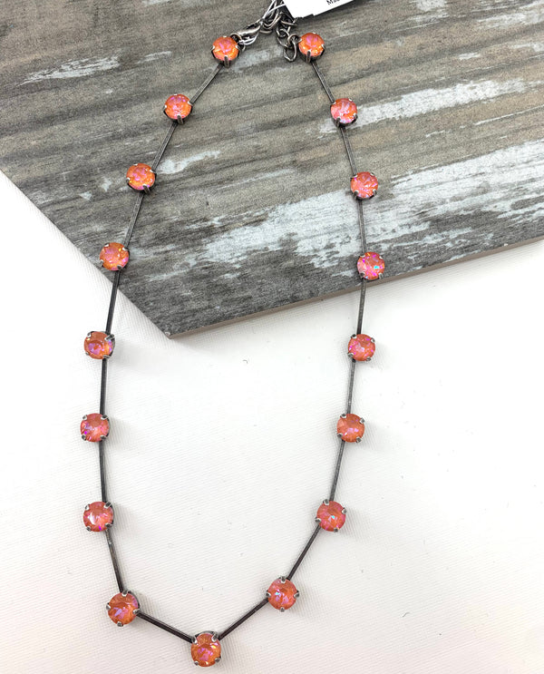 Rachel Marie Designs Tiffany Necklace orange glow