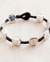 BALI QUEEN SILVER TONE BRACELET