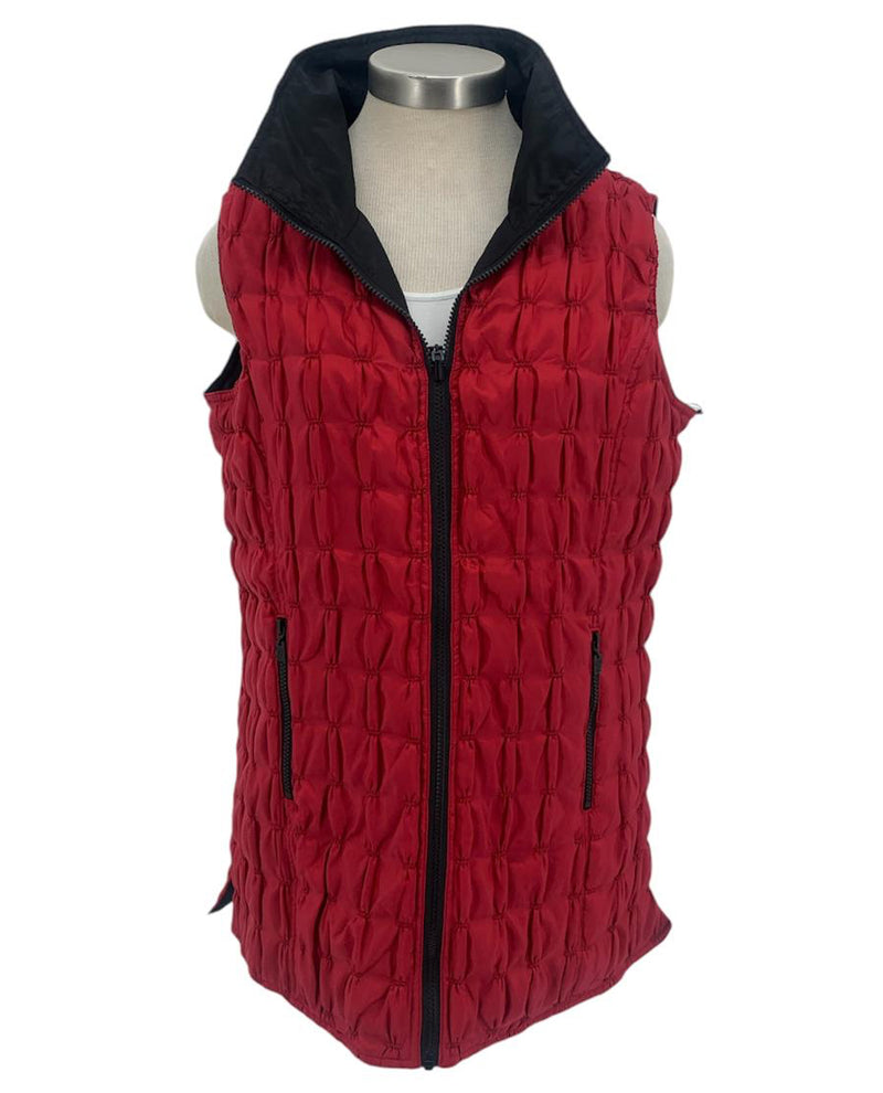 UBU REVERSIBLE VEST BLACK/RED