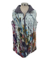 UBU REVERSIBLE VEST HEATHER PRINT