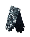 GOV-0132 SOUTACHE GLOVES black/white