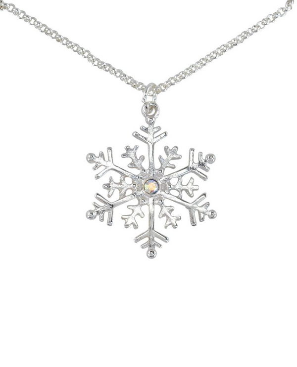 CLASSIC SILVER SNOWFLAKE EARRING 8180086