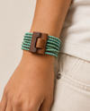 Solid Buckle Stretch Bracelet FROSTED MINT