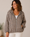 MADE IN ITALY MG21263-3 HOUNDSTOOTH JACKET
