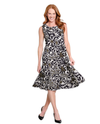 MULTIPLES M36103DM SCOOP NECK TIERED POCKET TANK DRESS
