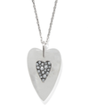 BRIGHTON JM016C LOVE MASSAGES BE YOU CRYSTAL NECKLACE