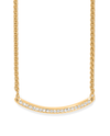 BRIGHTON JM0154 MERIDIAN GEO BAR GOLD NECKLACE