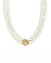 BRIGHTON JM7685 TRUST YOUR JOURNEY PEARL DOUBLE NECKLACE